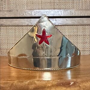 Gold Crown with Red Star